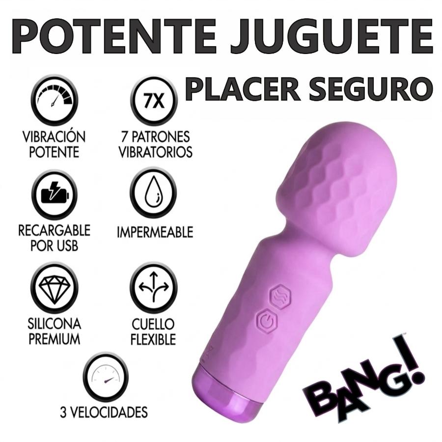 Mini Wand Bang Vibrador 